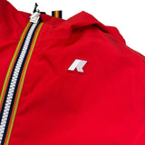 K-Way Giubbino Tinta Unita con Zip E Cappuccio per Bambina K2148NWX ROSSO K-WAY 