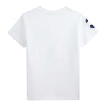 Ralph Lauren T-Shirt Girocollo Tinta Unita con Stampa per Bambino 322832907037J BIANCO RALPH LAUREN 