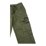 REPLAY pantalone tinta unita con elastico in vita Verde per Bambino SB9085 VERDE REPLAY 