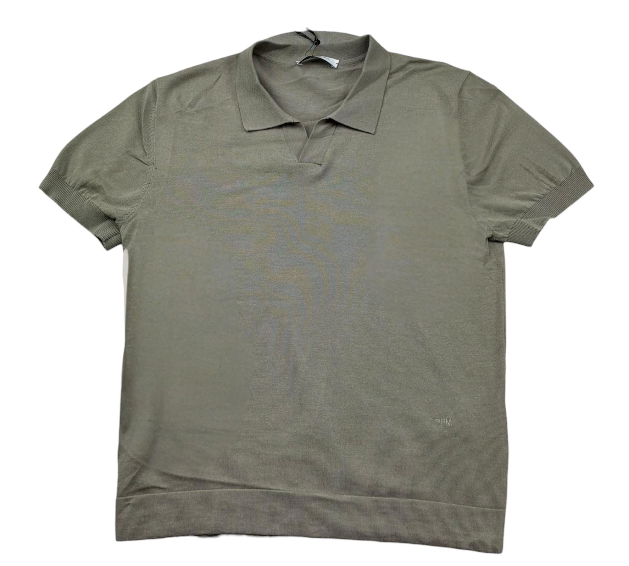 Paolo Pecora Polo Mezza Manica Tinta Unita per Bambino PP4176 VERDE PAOLO PECORA 