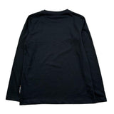 Just Cavalli Shirt Girocollo Tinta Unita con Logo per Bambina JGP2006TS NERO JUST CAVALLI 