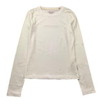 Guess Shirt Girocollo Tinta Unita con Logo per Bambino W4YI22J1314 BIANCO GUESS 