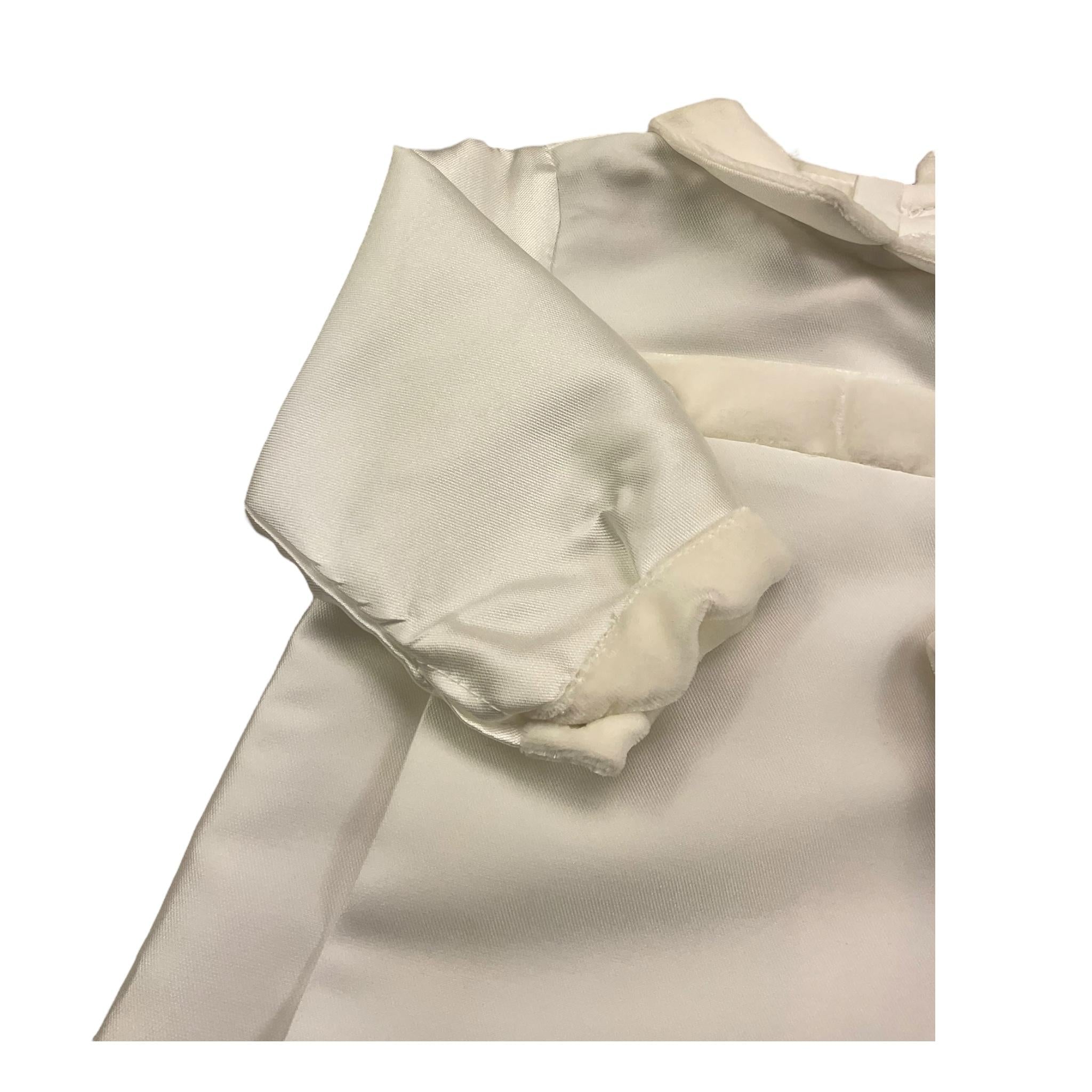 LA STUPENDERIA tutina manica lunga tinta unita Panna per Neonato CBPG55 PANNA LA STUPENDERIA 