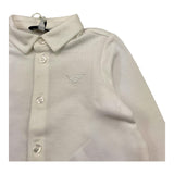 Emporio Armani Camicia Manica Lunga Tinta Unita per Neonato EB000386 BIANCO EMPORIO ARMANI 