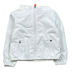 Save The Duck Giubbino tinta unita con Zip E Cappuccio Bianco per Neonata J30036XJXN BIANCO SAVE THE DUCK 