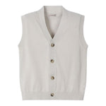 Mayoral Gilet Tinta Unita In Maglia per Bambino 3370 FANGO MAYORAL 