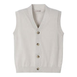 Mayoral Gilet Tinta Unita In Maglia per Bambino 3370 FANGO MAYORAL 