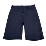 Fay Bermuda tinta unita con Logo Blu per Bambino FS6P69 BLU FAY 