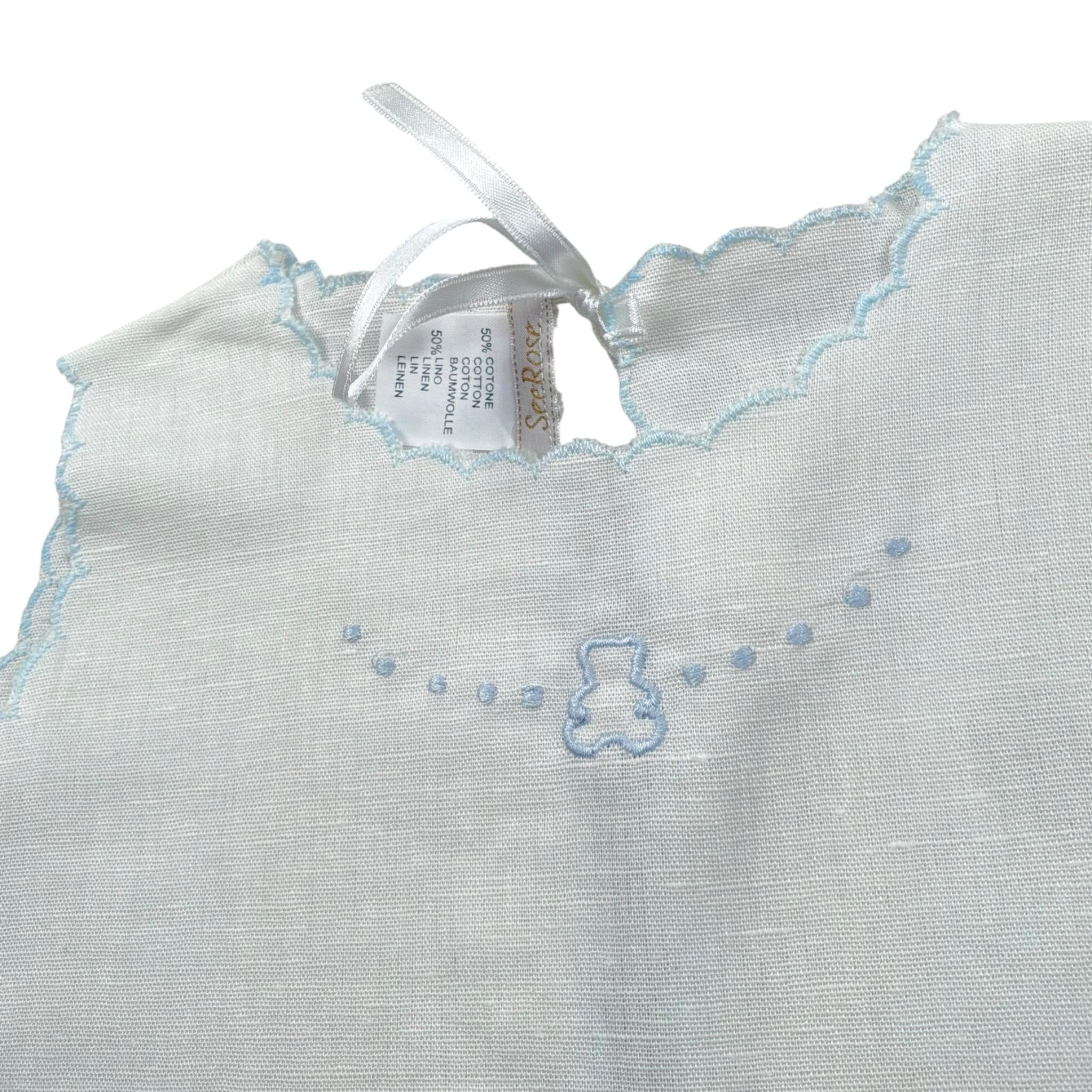 Seerose Set Camicia Della Fortuna-Copertina per Neonato SETNEE BIANCO/AZZURRO SEEROSE 