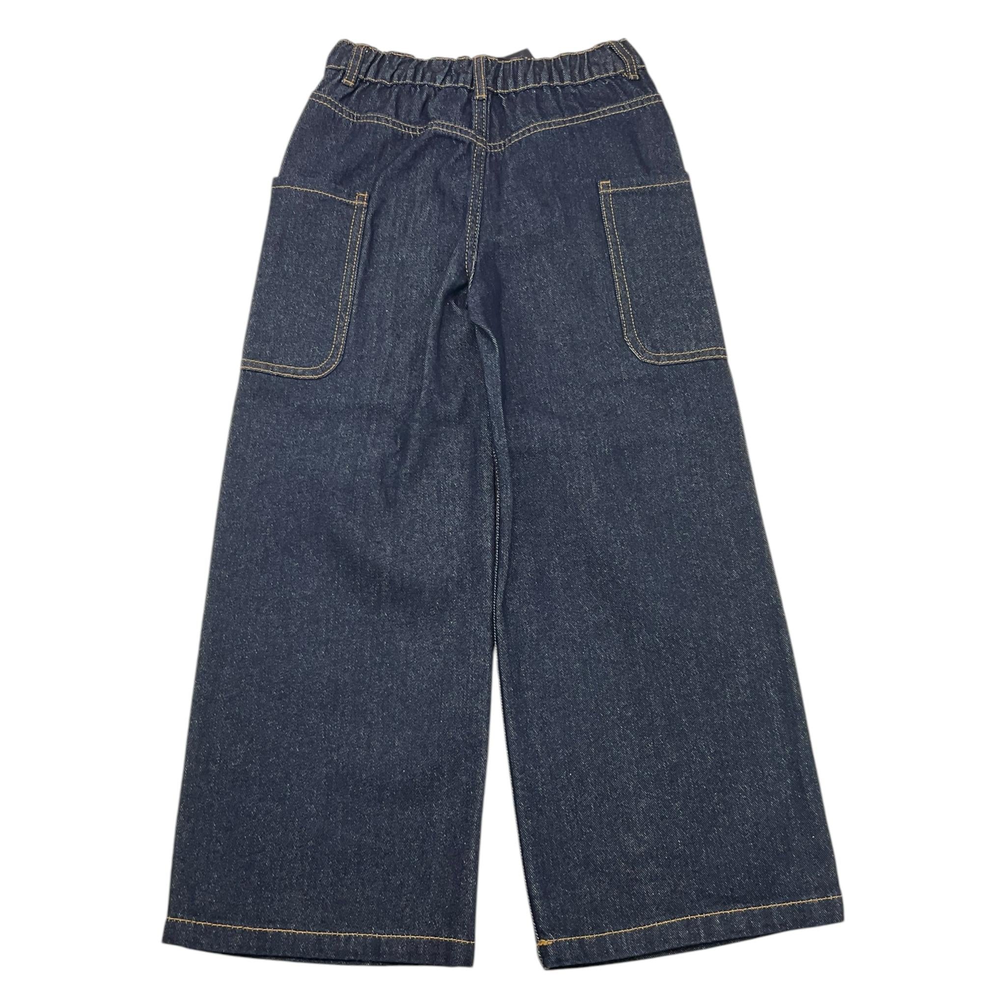 JOHN RICHMOND jeans tinta unita modello palazzo Blu per Bambina RGA25020JE BLU JOHN RICHMOND 