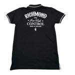 John Richmond Polo Mezza Manica Tinta Unita con Logo per Bambino RBP26106PO NERO JOHN RICHMOND 