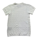 Trussardi T-Shirt Girocollo Tinta Unita  per Bambino TBP26082TS BIANCO TRUSSARDI 