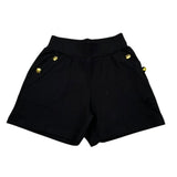 Gaelle Short Tinta Unita con Bottoni per Bambina 2746S00106 NERO GAELLE 