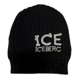 Iceberg Cappello Tinta Unita con Logo per Bambina CAPICE100JF NERO ICEBERG 