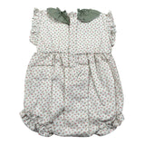 Wedoble Pagliaccetto Mezza Manica Tinta Unita Fantasia Floreale per Neonata V2506705A BIANCO WEDOBLE 