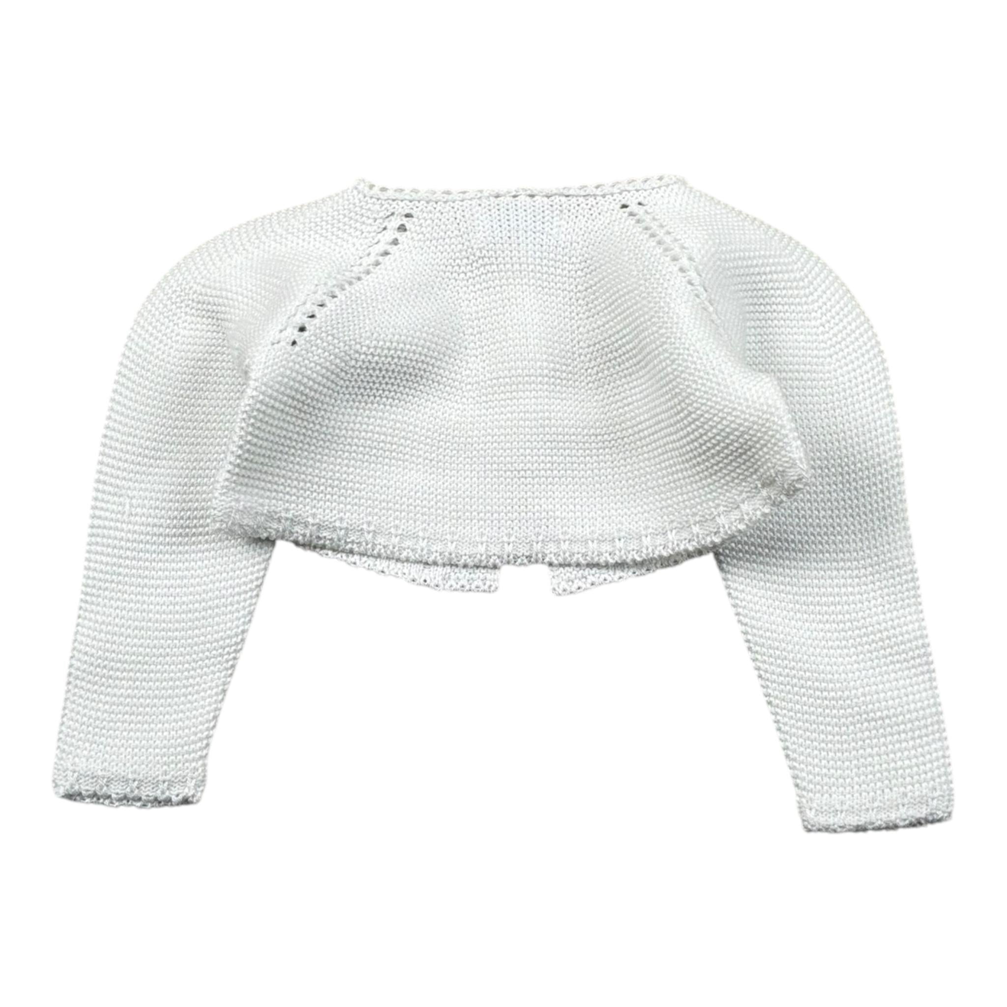 Mac Ilusio'N Coprispalle Tinta Unita con Bottoni per Neonata 9668 BIANCO MAC ILUSIO'N 