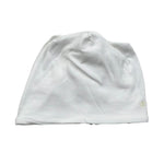 Le Bebe Cappello Tinta Unita con Stampa per Neonata LBG5758 BIANCO LE BEBE 