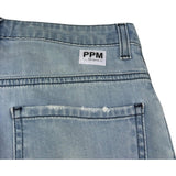 Paolo Pecora Jeans Tinta Unita con 5 Tasche per Bambino PP4261 AZZURRO PAOLO PECORA 
