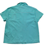 Saint Barth Camicia Mezza Manica Tinta Unita per Bambina EVERLEEE VERDE ACQUA SAINT BARTH 