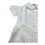 Il Gufo Completo 2 Pezzi Camicie-Salopette per Neonato PATDP521L0014 PANNA IL GUFO 