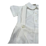 Il Gufo Completo 2 Pezzi Camicie-Salopette per Neonato PATDP521L0014 PANNA IL GUFO 