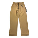 Never Too Pantalone Tinta Unita con Elastico In Vita per Bambino NT1559R CAMMELLO NEVER TOO 
