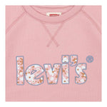 Levi'S Abito Tinta Unita Girocollo con Stampa per Bambina 4EH210 ROSA LEVI'S 