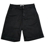 Paolo Pecora Bermuda Tinta Unita con Girovita Regolabile per Bambino PP4383 NERO PAOLO PECORA 