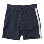 Fay Bermuda Tinta Unita con Profili In Contrasto per Bambino 5Q6049 BLU FAY 