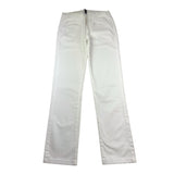 Never Too Pantalone Tinta Unita con Girovita Regolabile per Bambino NT1322R BIANCO NEVER TOO 