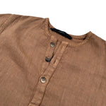 I'M Brian Camicia tinta unita Mezza Manica Cammello per Bambino CA1335J CAMMELLO I'M BRIAN 