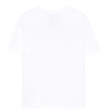 Barrow Kids T-Shirt Girocollo tinta unita con Logo Bianco per Bambino S5BKJUTH082XX BIANCO BARROW KIDS 