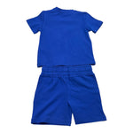 Daniele Alessandrini Completo Tinta Unita T-Shirt-Bermuda per Neonato 1296K00282 COBALTO DANIELE ALESSANDRINI 