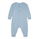 Guess Tutina Tinta Unita con Stampa per Neonata S5RG15Z3KZ1 AZZURRO GUESS 