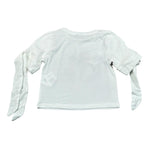 Miss Grant T-Shirt Girocollo tinta unita con Stampa Bianco per Neonata MG1317N BIANCO MISS GRANT 