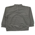 M+E' felpa chiusa girocollo tinta unita Grigio per Neonata UE1570 GRIGIO M+E' 