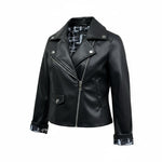 Daniele Alessandrini Giubbino In Ecopelle Tinta Unita per Bambino 1295O00208 NERO DANIELE ALESSANDRINI 