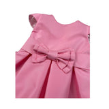 Pure Firenze Abito Cerimonia Tinta Unita Mezza Manica per Neonata PC03223 ROSA PURE FIRENZE 
