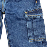 GUESS jeans tinta unita modello a palazzo con girovita regolabile Blu per Bambina K4YA00D5FL0 BLU GUESS 