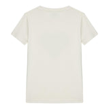 Guess T-Shirt Girocollo Tinta Unita con Stampa Logo per Bambina J4RI46J131 BIANCO GUESS 