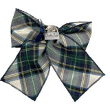 PICCOLA LUDO spilla modello fiocco fantasia a quadri Blu per Bambina BS9WA016 BLU PICCOLA LUDO 