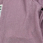 Please Cardigan Tinta Unita con Bottone per Bambina LG19072G73 ROSA PLEASE 