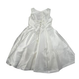 Mimilu' Abito Cerimonia Tinta Unita Giromanica per Bambina 2155 BIANCO MIMILU' 