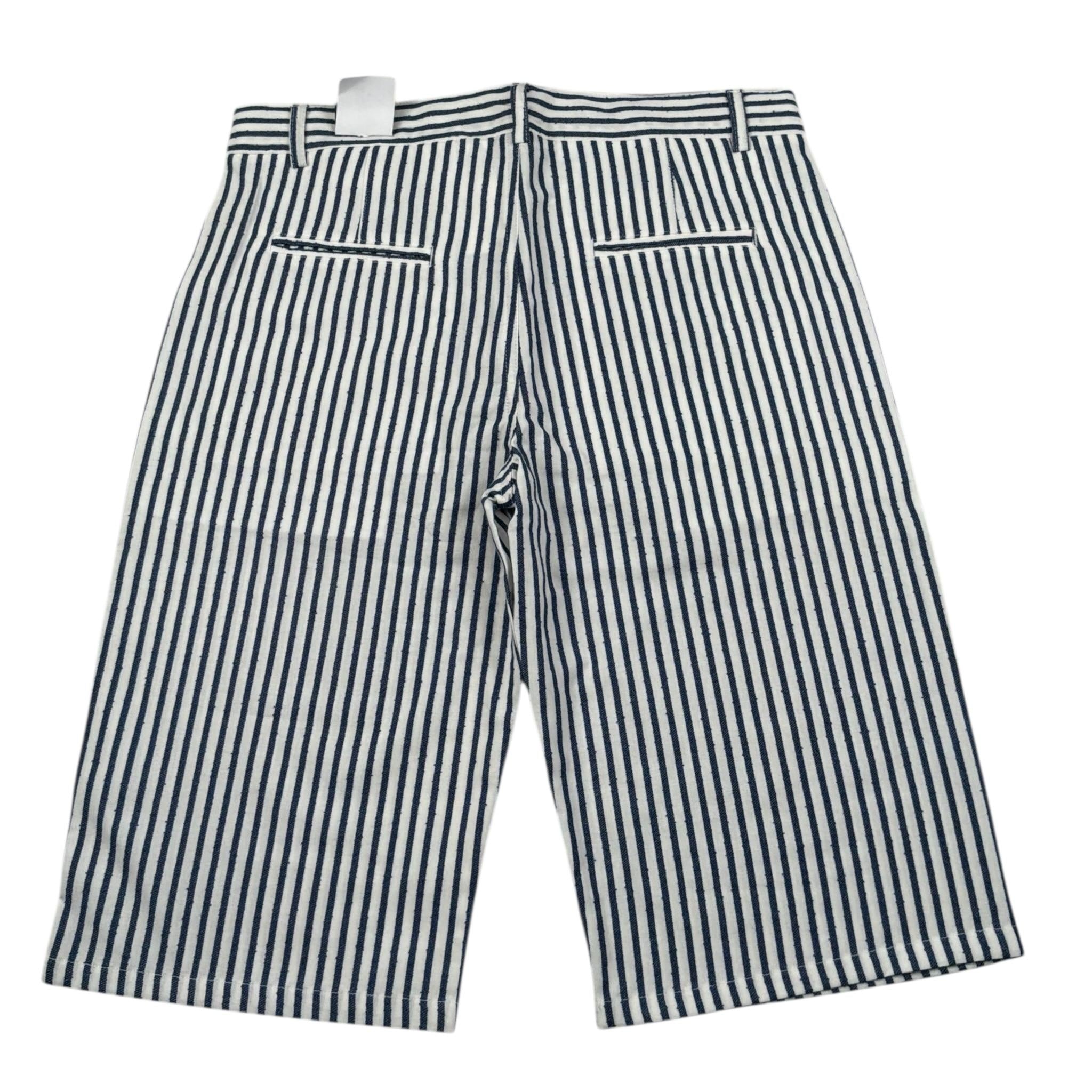 Sarabanda Bermuda Fantasia A Righe con Girovita Regolabile per Bambino 03634 BIANCO/BLU SARABANDA 