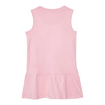 Guess Abito Giromanica Tinta Unita con Logo per Bambina K4RK23KA6W4 ROSA GUESS 