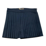 LITTLE BEAR short tinta unita effetto gonna  Blu per Bambina 7213 BLU LITTLE BEAR 