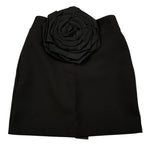 Naice Gonna Tinta Unita con Spilla per Bambina 24162 NERO NAICE 