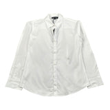 Please Camicia Tinta Unita per Bambino CL17270B73 BIANCO/GRIGIO PLEASE 