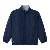 Mayoral Giubbino Reversibile con Zip E Cappuccio per Bambino 3430 BLU MAYORAL 