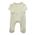 Paz Rodriguez Tutina Tinta Unita con Stampa  per Neonata 00549117 GIALLO PAZ RODRIGUEZ 